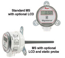 Multi-Range Differential Pressure Transmitter MS Series